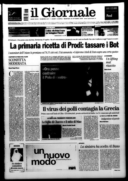 Il giornale : quotidiano del mattino